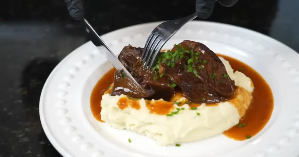 Braised short ribs