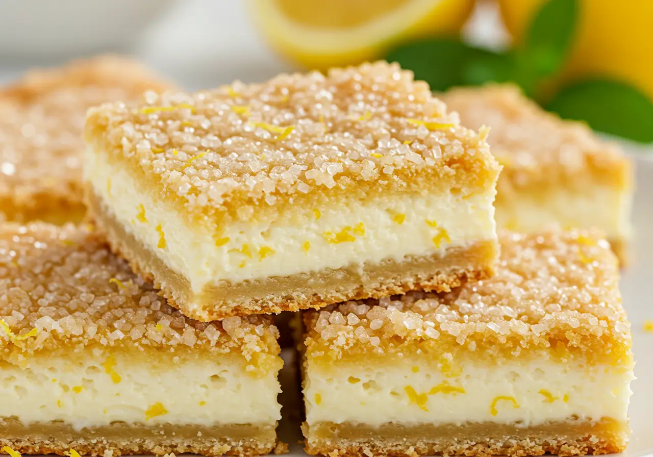 Lemon Cream Cheese Bars Recipe: Easy, Creamy & Irresistible