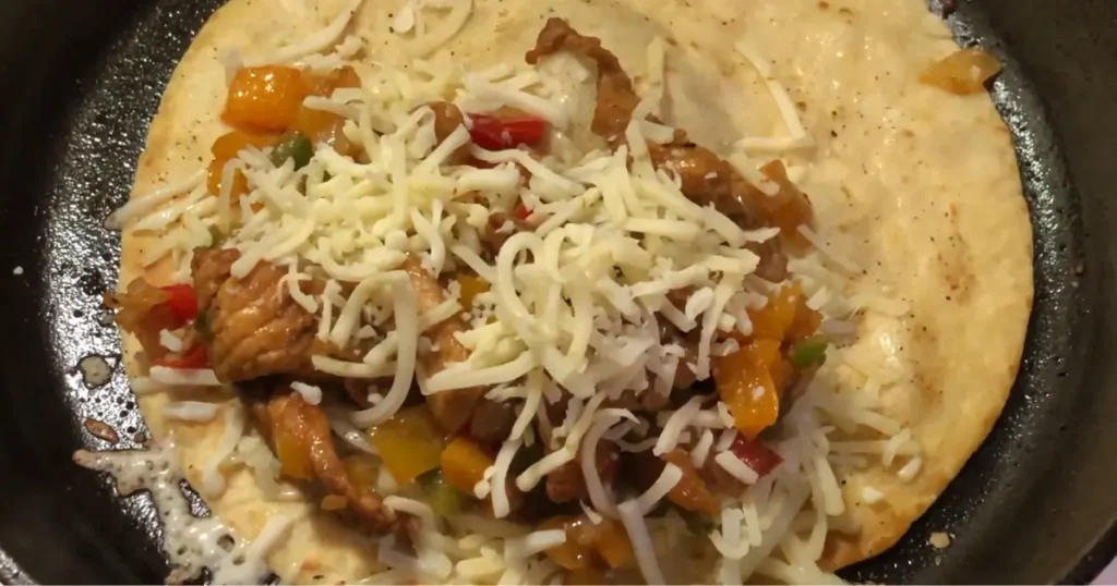 Chicken fajita quesadilla recipe