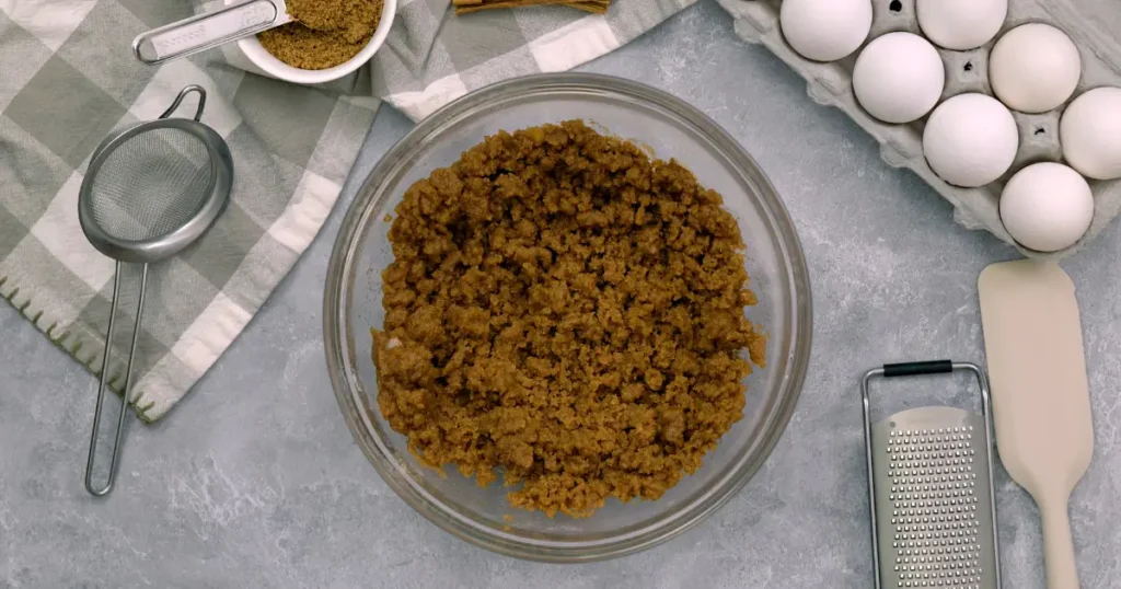 Cinnamon sugar topping