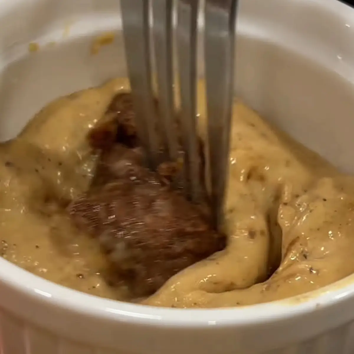 Garlic Butter Steak Bites with Parmesan Cream Sauce Recipe