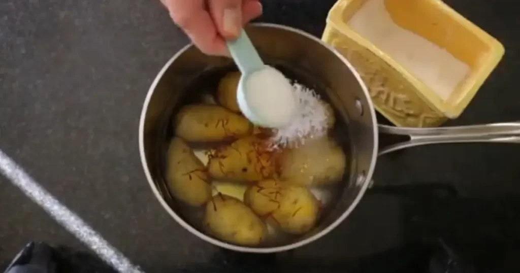 How to make garlic butter baby potatoes