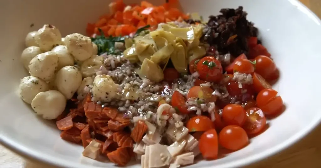 Vegan bean salad