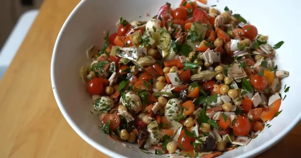 dense bean salad recipe
