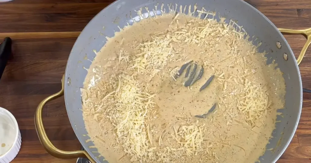 parmesan cream sauce for steak