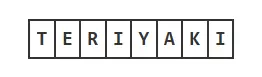 teryaki clue crossword